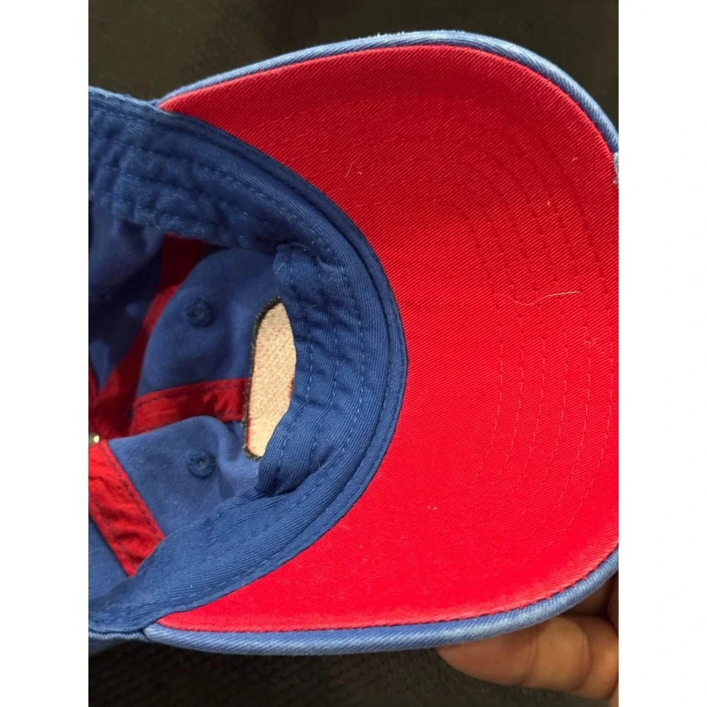 Bioworld Pokémon Baseball Cap Boy One Size Blue Pokeball logo Adjustable Dad Hat